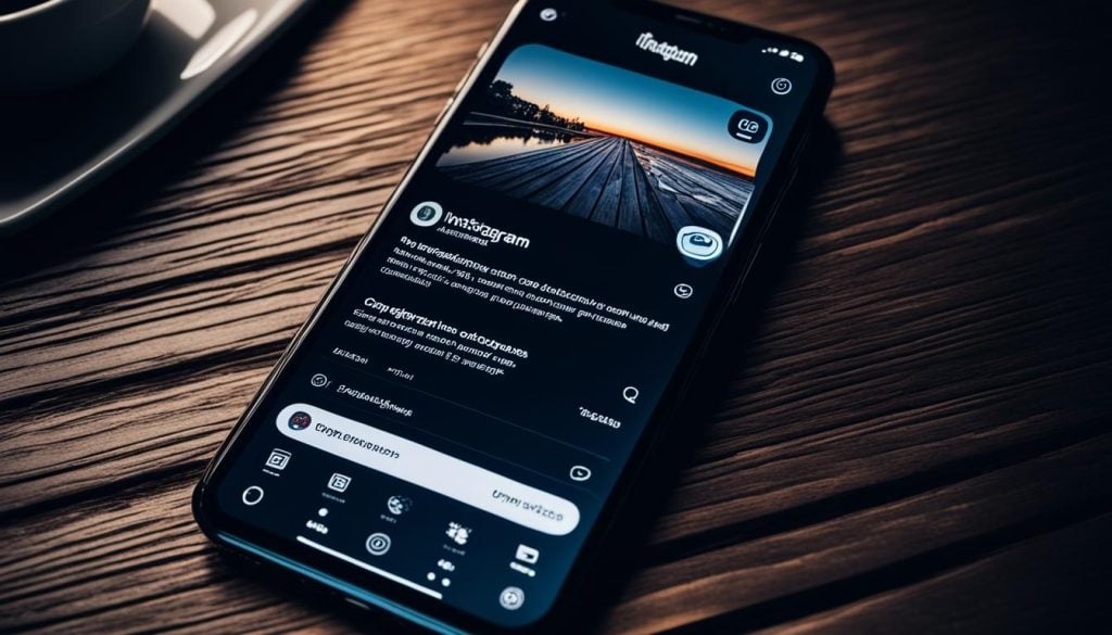 instagram dark mode